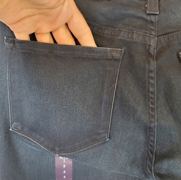 NYDJ NORWELL WASH DENIM LEGGINGS, SZ 8 - Picture 9 of 12